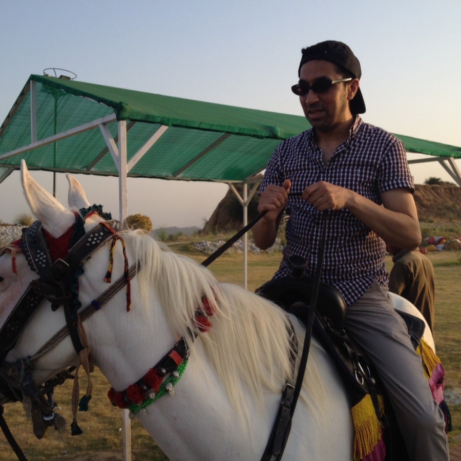 HRH Prince Amjid Ali in Kashmir