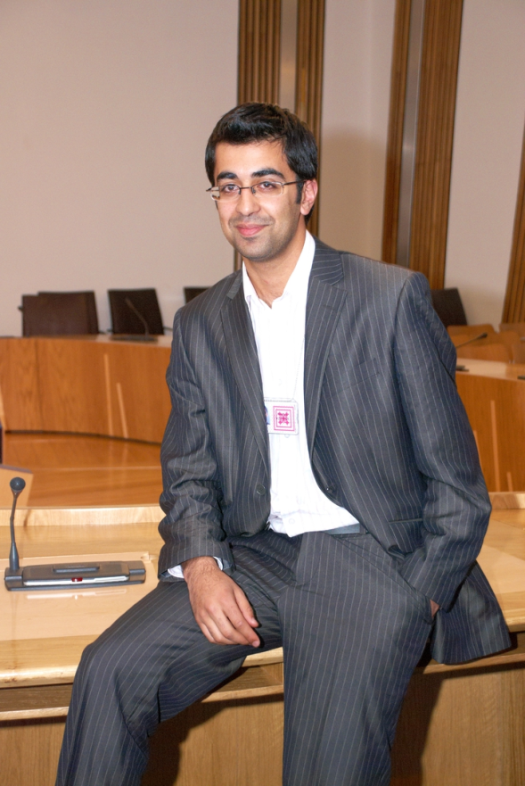 Humza Yousaf MSP, First Minister of Scotland.